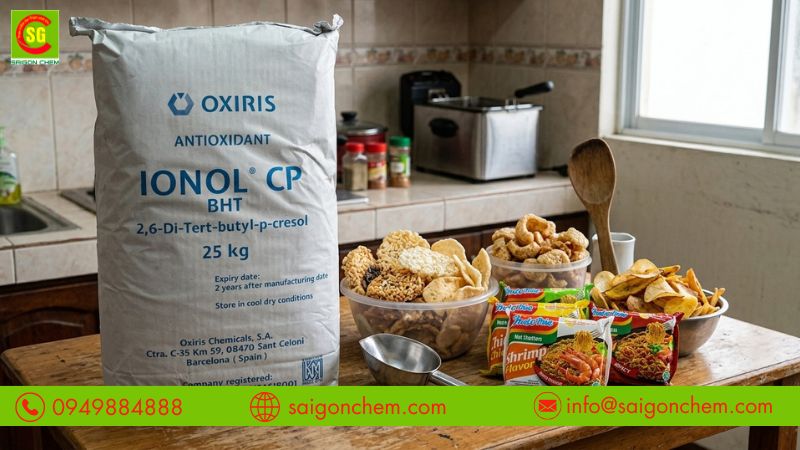 Giữ độ giòn và hạn chế ôi dầu cho snack và thực phẩm chiên