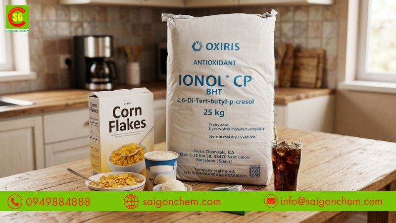 Ổn định chất lượng cho ngũ cốc, kẹo và thực phẩm đóng gói