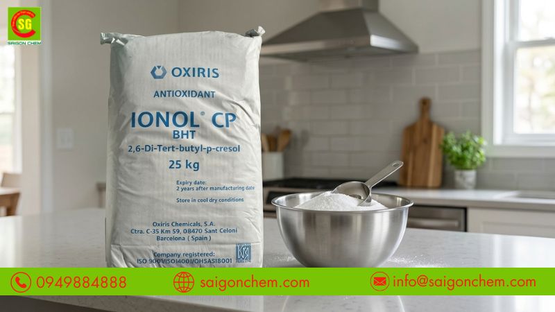 Sử dụng đúng liều lượng giúp BHT phát huy hiệu quả công dụng