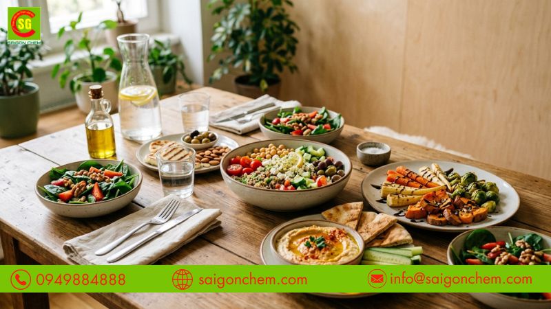 Tạo vị mặn cho m&oacute;n chay hiện đại 