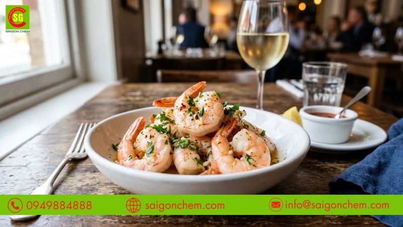 Hương liệu tôm nổi bật với khả năng tạo mùi tự nhiên
