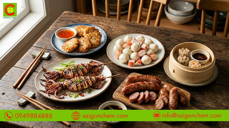 Giúp tăng vị cho thực phẩm chế biến