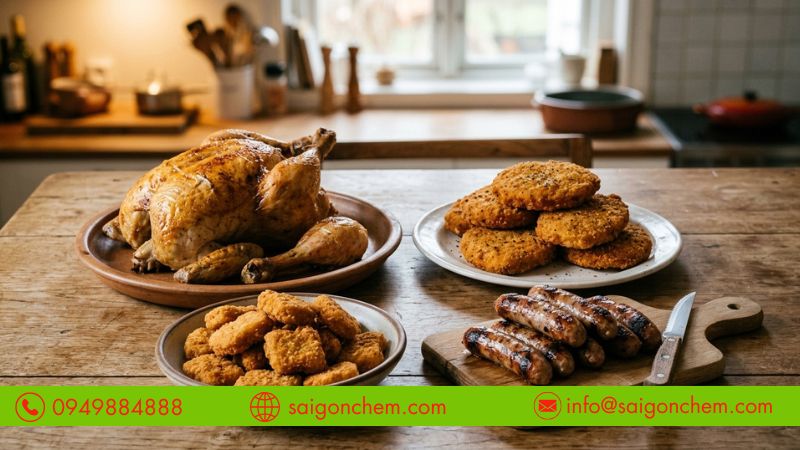 Tăng m&ugrave;i thơm cho c&aacute;c sản phẩm thịt chế biến 