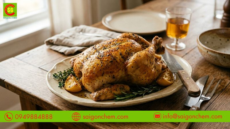 Hương g&agrave; gi&uacute;p tối ưu hương vị cho thực phẩm 