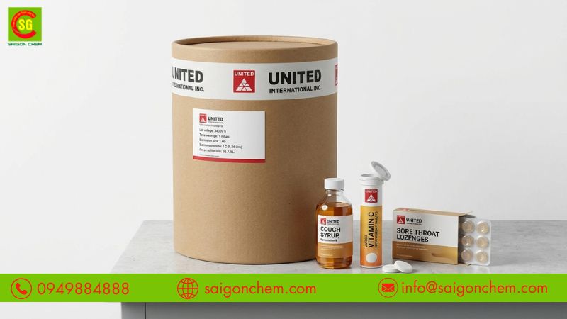 Acesulfame K giúp cải thiện hương vị thuốc và siro