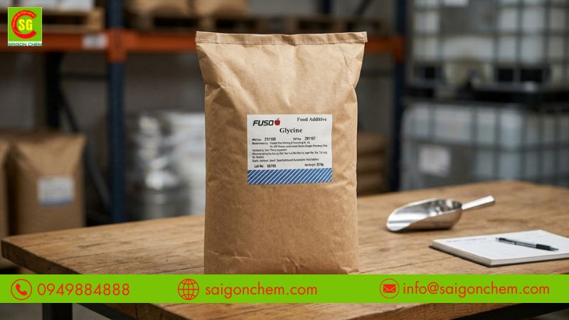 Glycine giúp cải thiện hương vị và ổn định thực phẩm