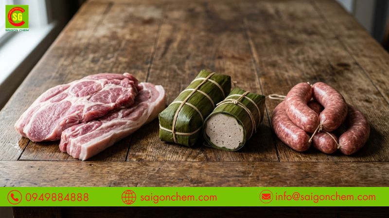 Hương liệu giúp giò chả và xúc xích thơm ngon hơn
