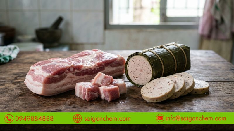 Hương thịt heo giúp cải thiện mùi vị cho thực phẩm chế biến