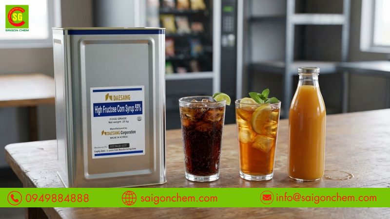 Đường HFCS tạo vị ngọt ổn định cho nước giải kh&aacute;t 