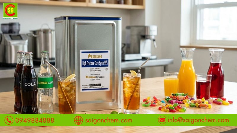 Đường HFCS gi&uacute;p cải thiện chất lượng thực phẩm chế biến 