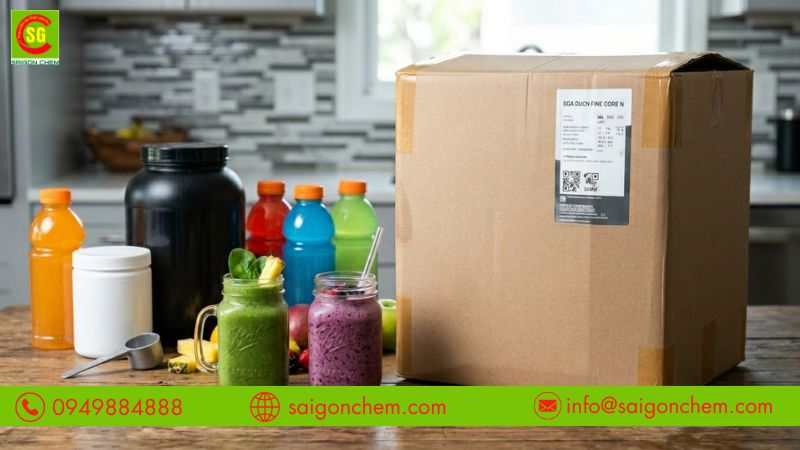 Đồ uống protein sử dụng bột l&ograve;ng trắng trứng dinh dưỡng