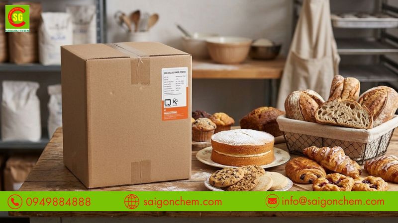 Bột trứng giúp bánh mềm xốp và thơm ngon hơn