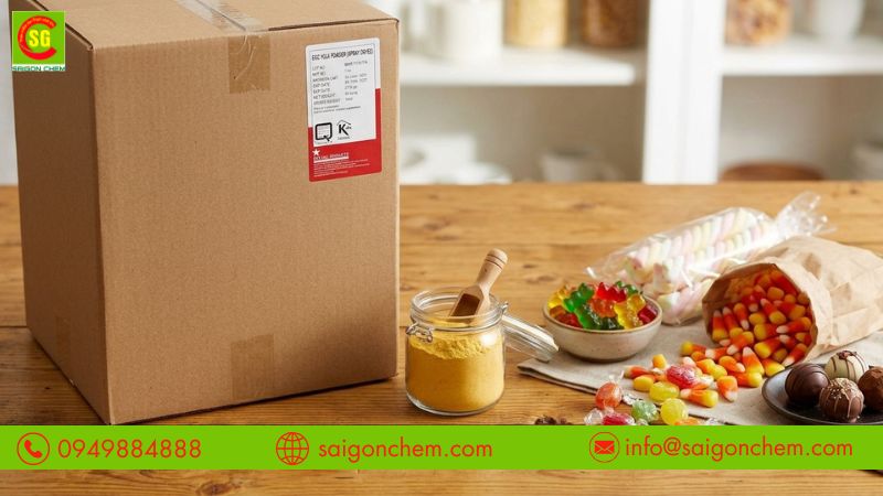 Bột l&ograve;ng đỏ trứng gi&uacute;p tăng độ b&eacute;o v&agrave; m&agrave;u sắc thực phẩm 