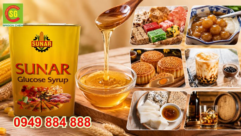 Mạch nha bắp ứng dụng đa dạng trong thực phẩm